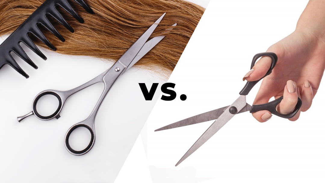 Hair Scissors VS Regular Scissors: The Big Difference